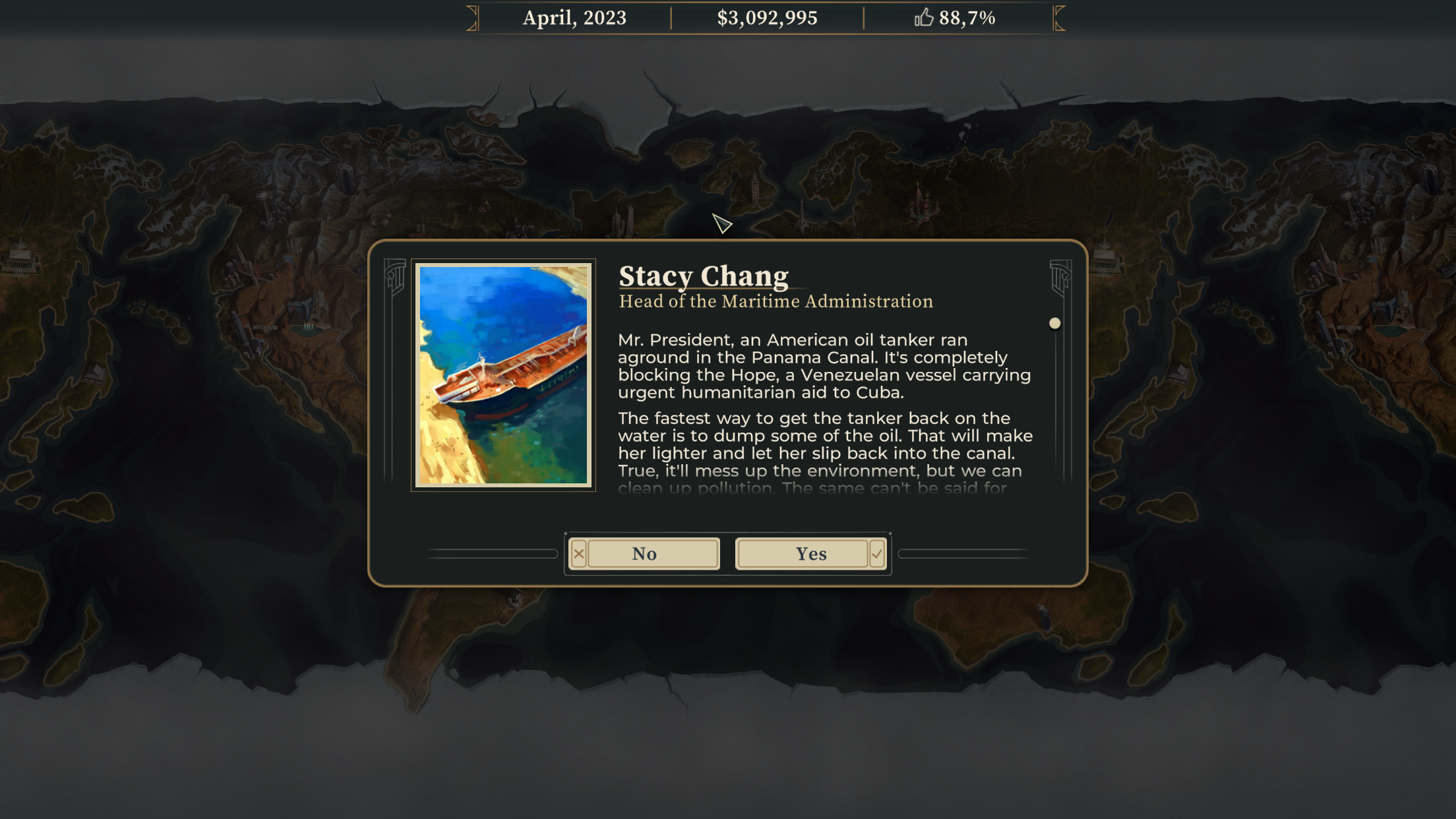 This Is the President Game Screenshot