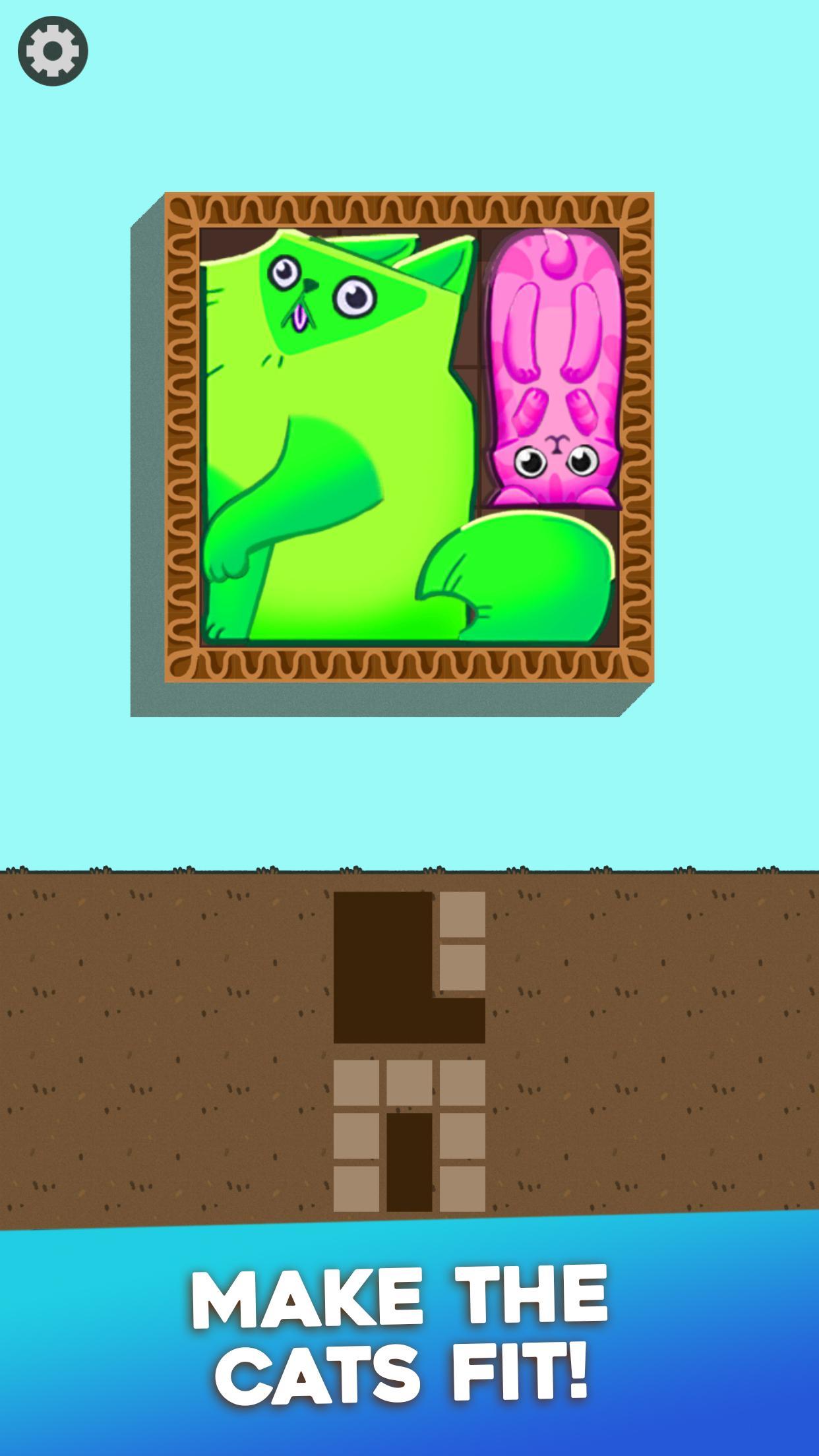 Screenshot of Block Puzzle Cats