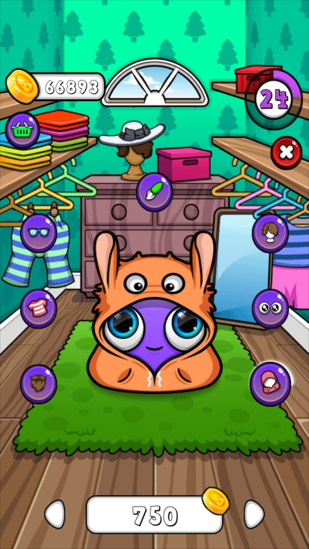 Screenshot of Moy 7 - Virtual Pet Game