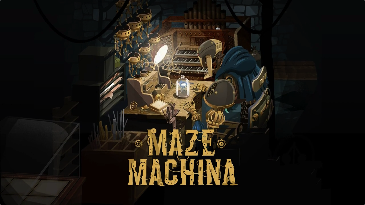 Screenshot of the video of Maze Machina