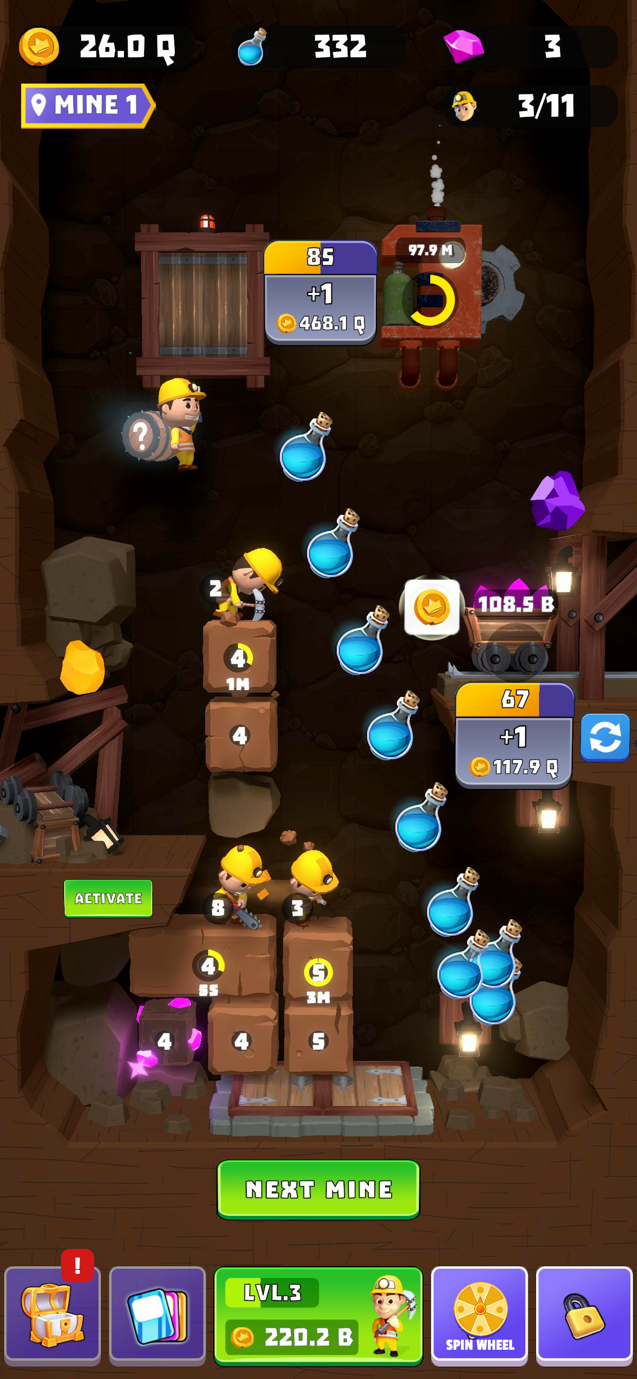 Free Mining Games APK voor Android Download