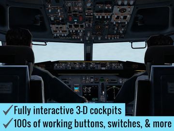 X-Plane Flight Simulator Game Screenshot