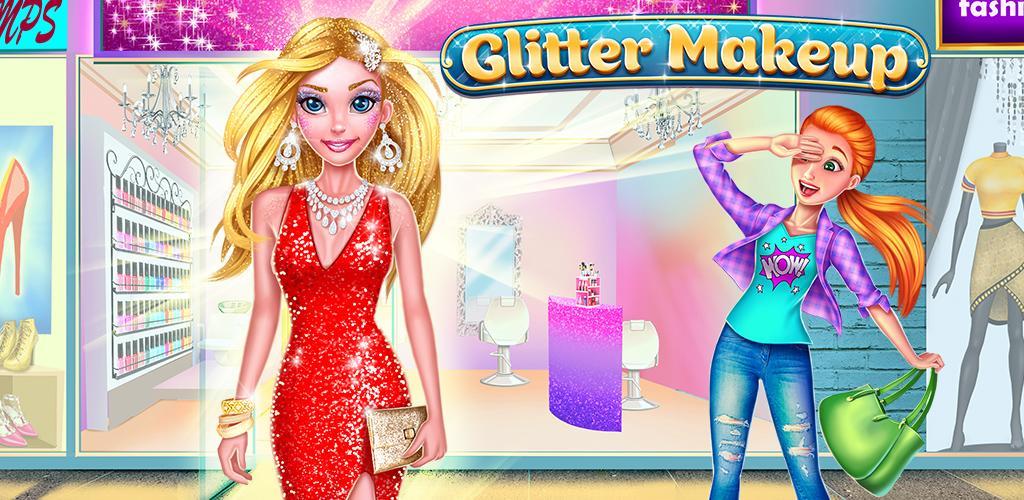 Banner of ការតុបតែងមុខ Glitter - Sparkle Salon 1.0.4
