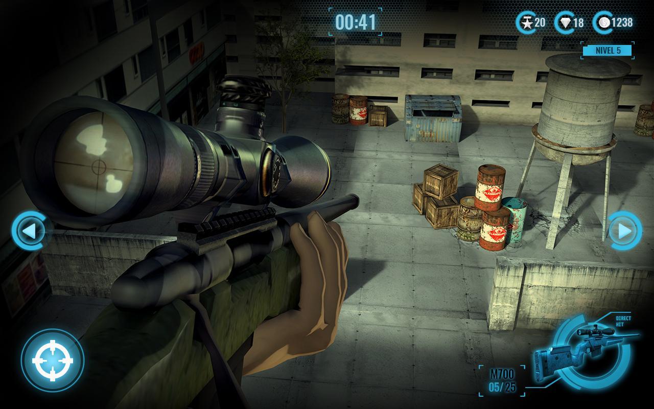 Screenshot 1 of Senapan Penembak Jitu 3D: Penembak Hitman 