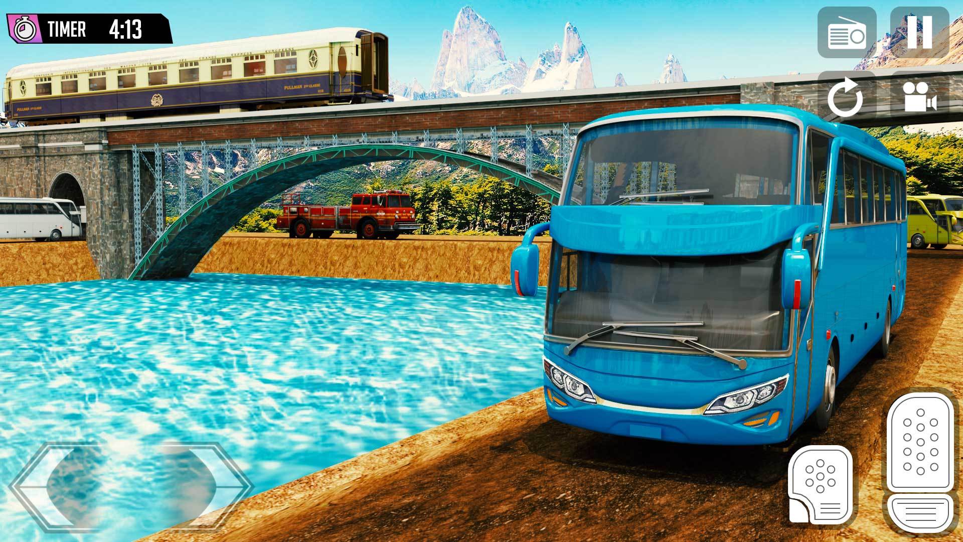 Offroad City Bus Coach Games Game Screenshot