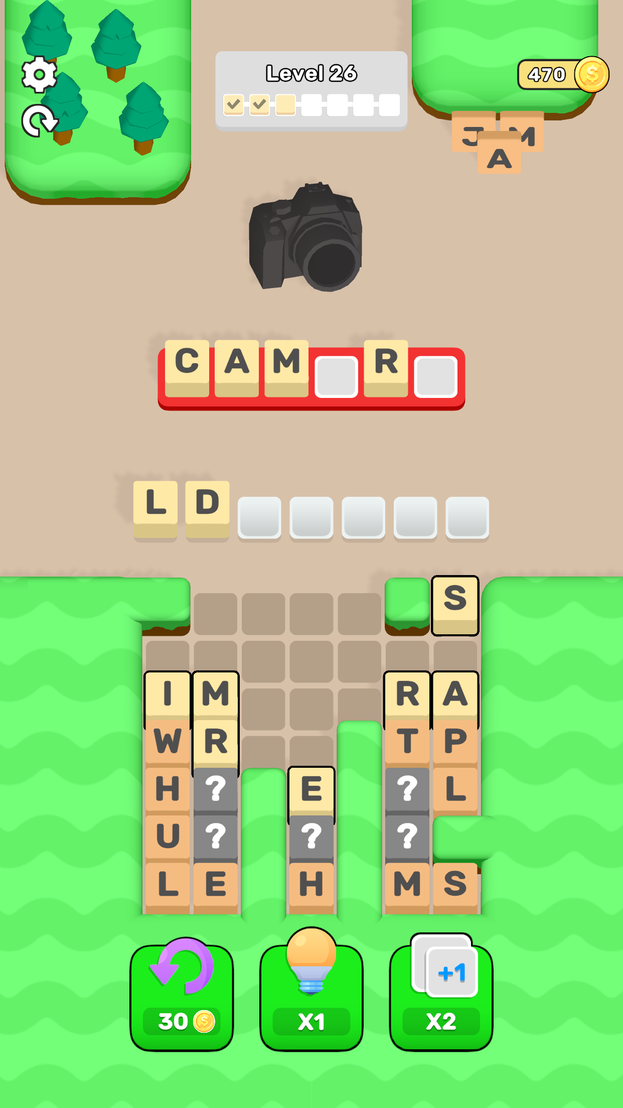Word Jam Game Screenshot