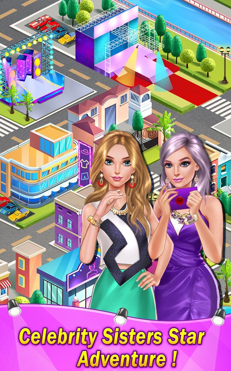 Celebrity Sisters: Top Fashion ゲームのスクリーンショット