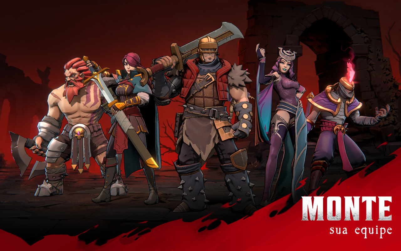 Captura de Tela do Jogo Grimguard Tactics: Fantasy RPG