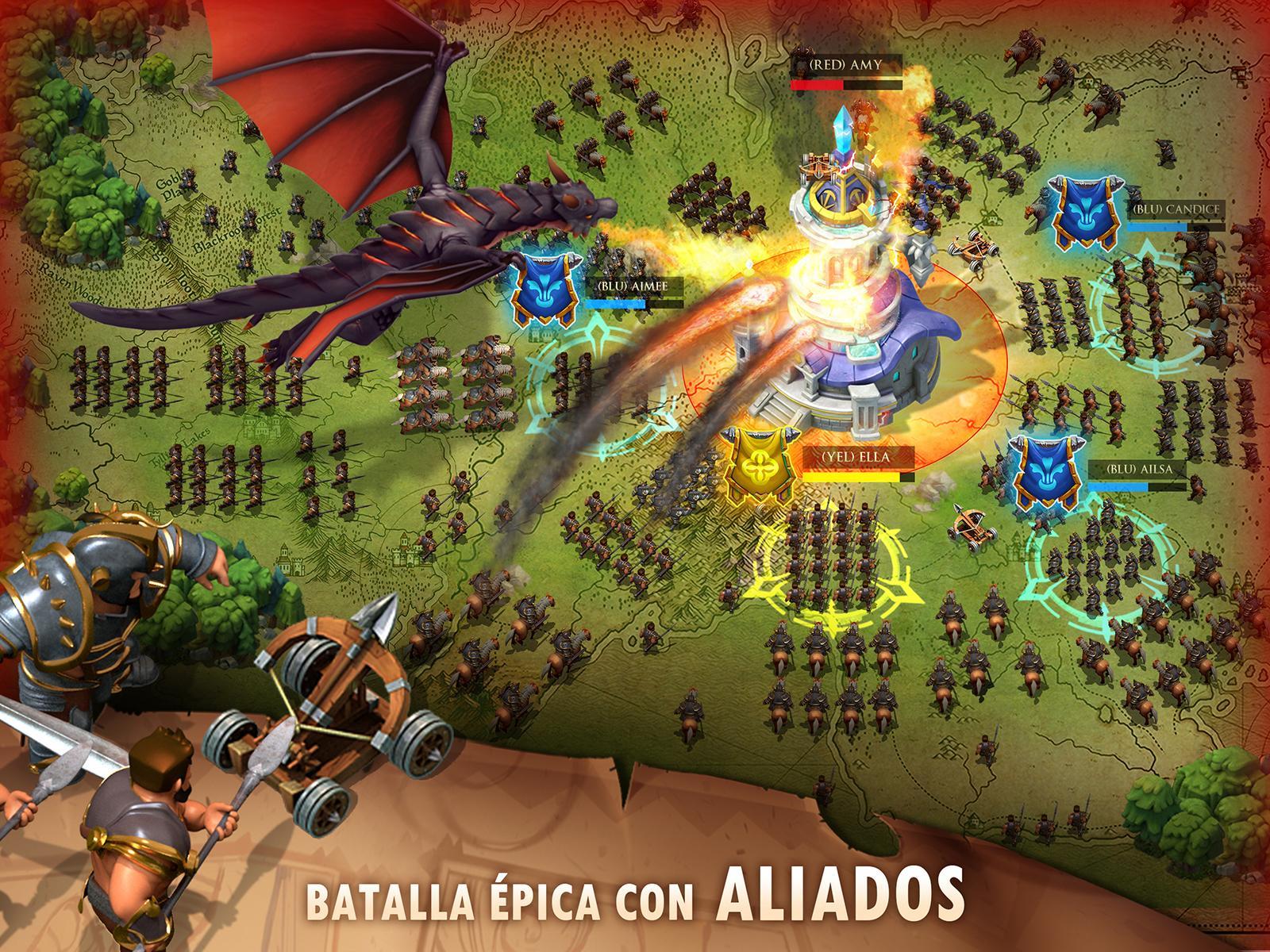 Captura de Pantalla del Juego Blaze of Battle