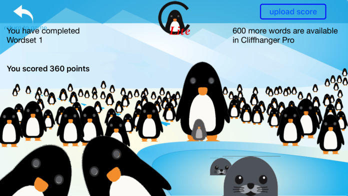 Captura de Tela do Jogo CliffhangerLite