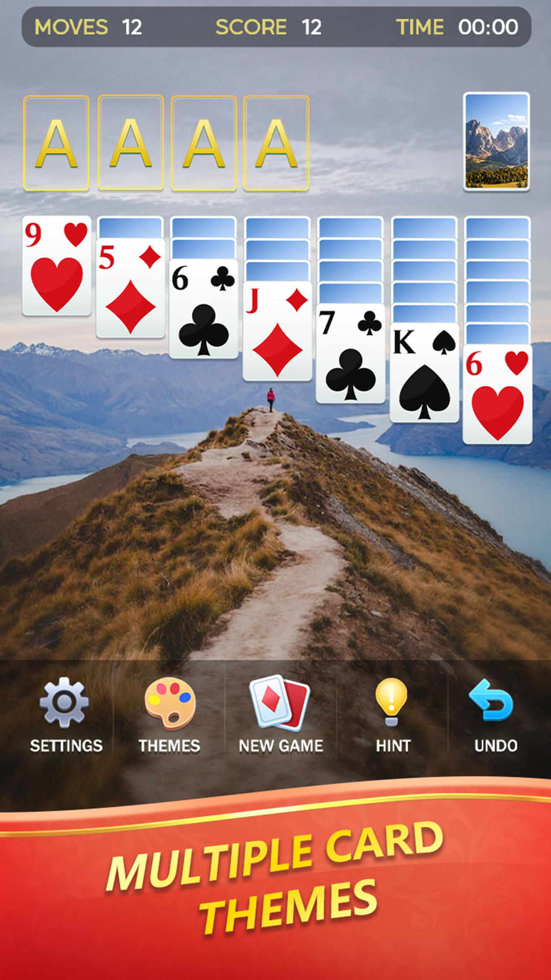 Solitaire ภาพหน้าจอเกม