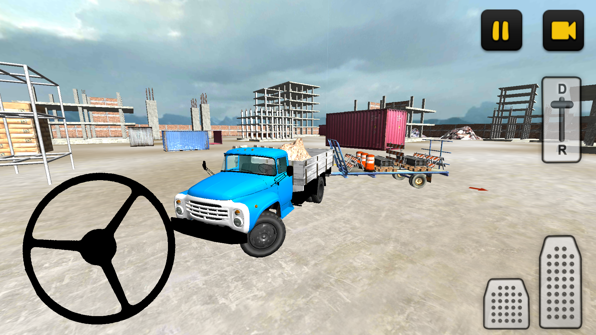 Construction 3D: Truck Driving Game Screenshot