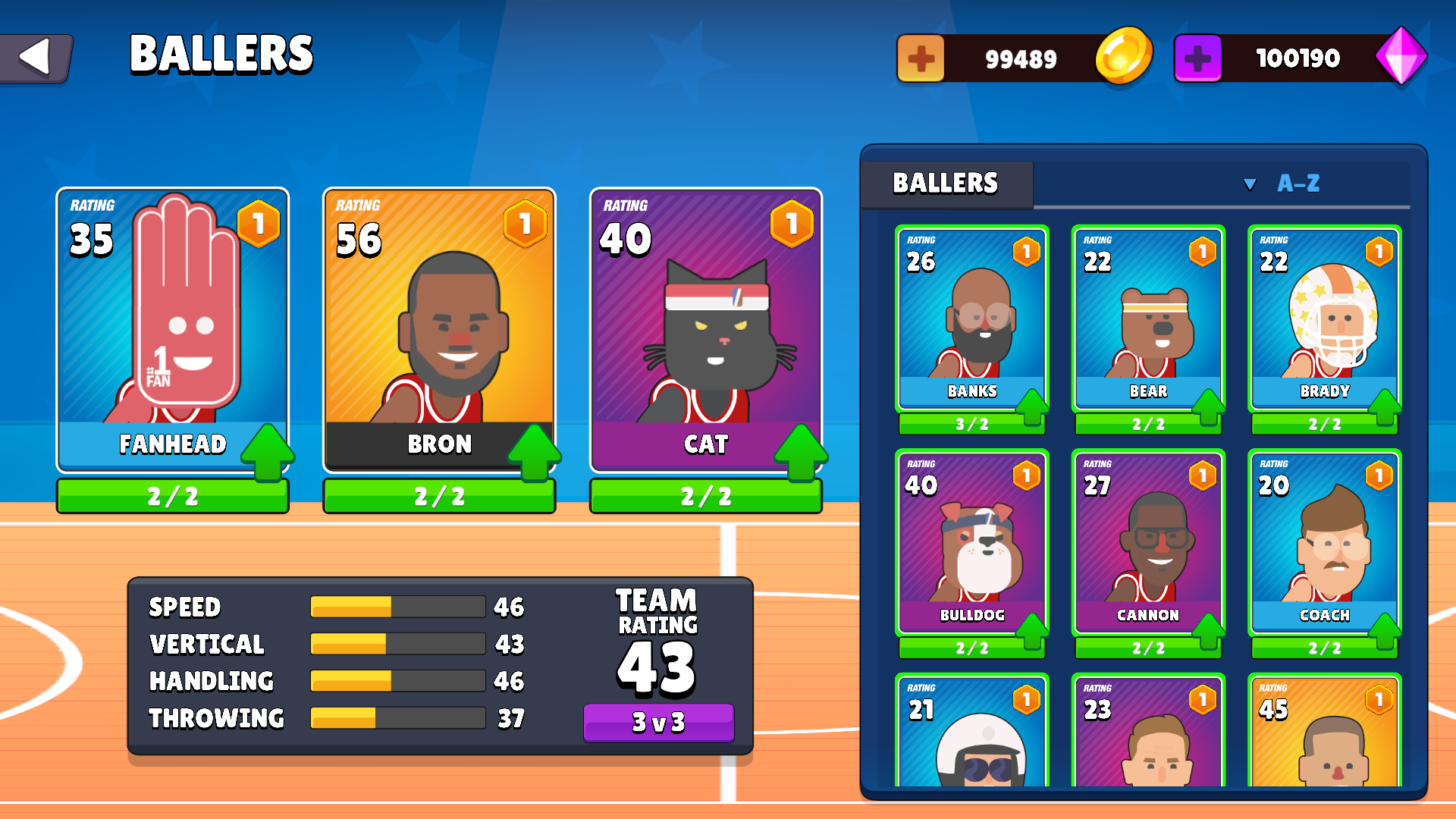 Captura de Tela do Jogo Dunkers 2