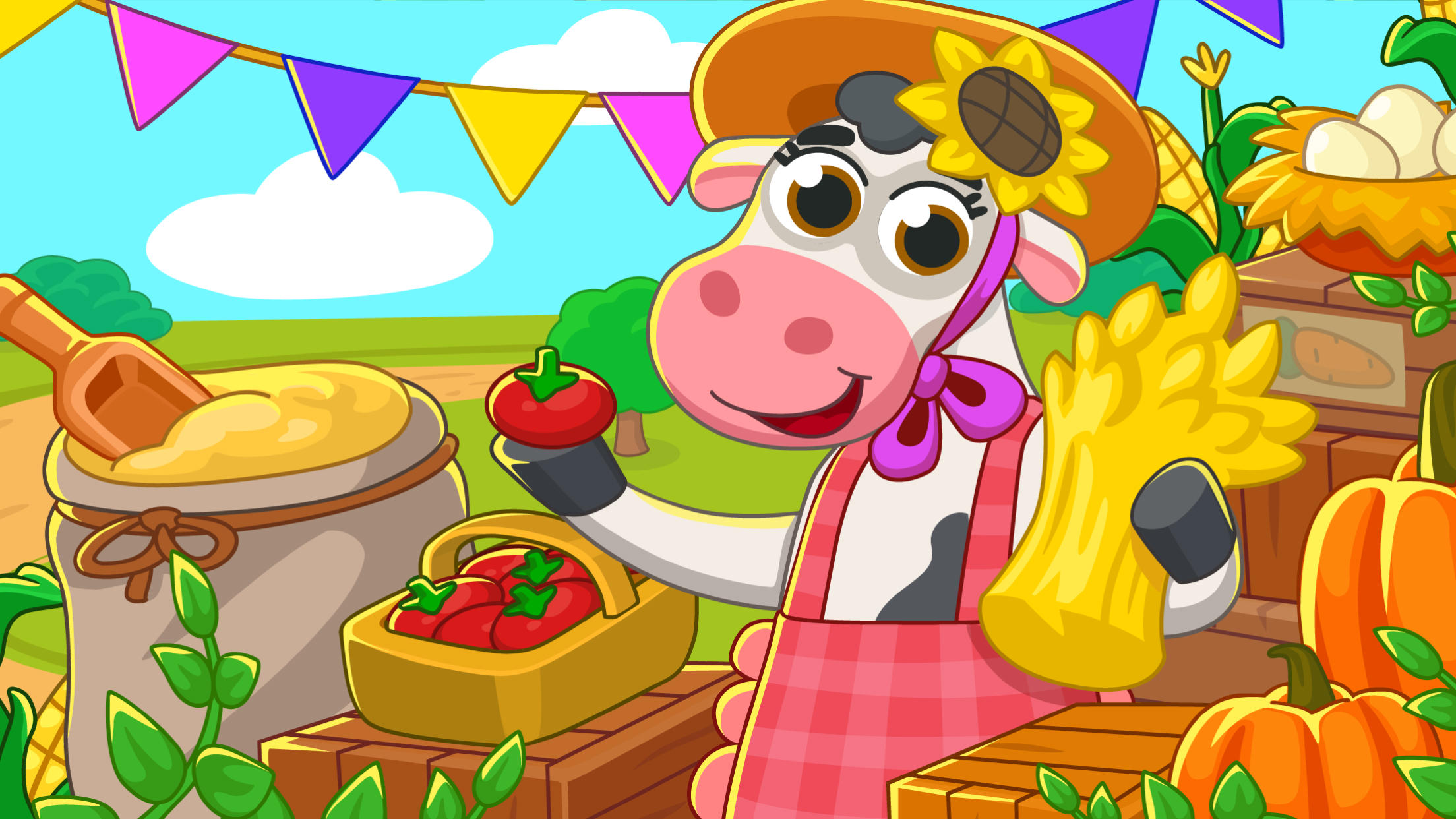 Farm for kids Game Screenshot