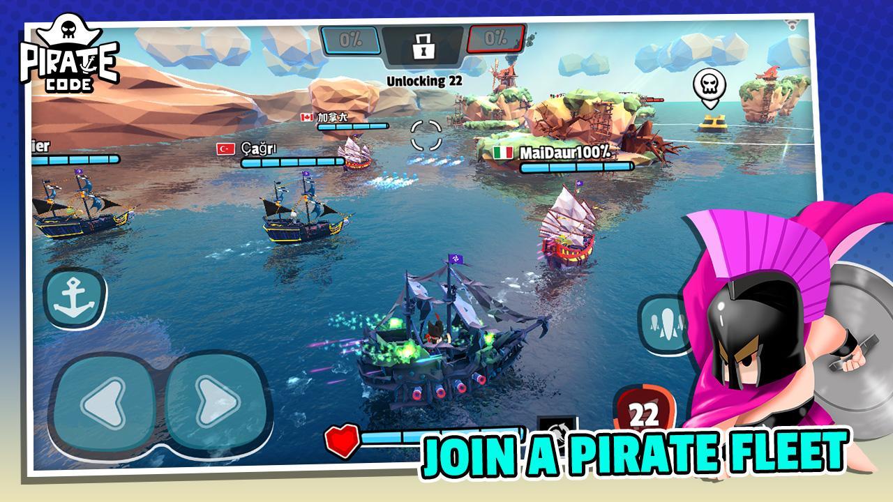 Pirate Code - PVP Sea Battles Game Screenshot