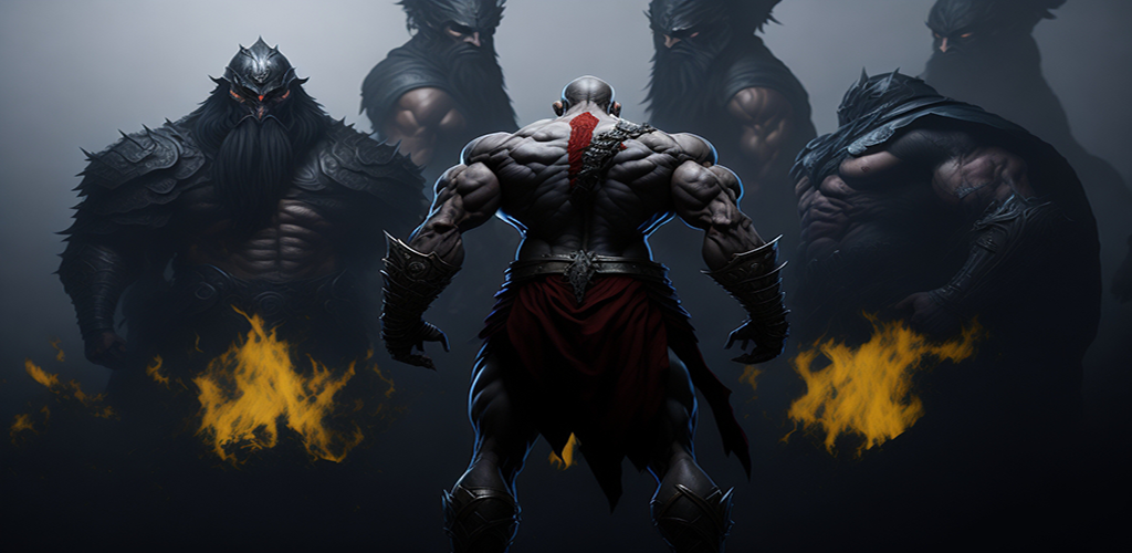 Banner of Gott der Schlacht Kratos 2.0