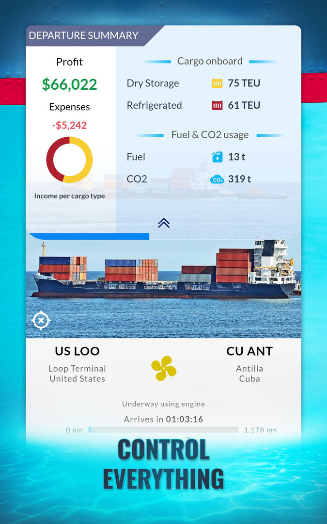 Screenshot of Shipping Manager - 2024