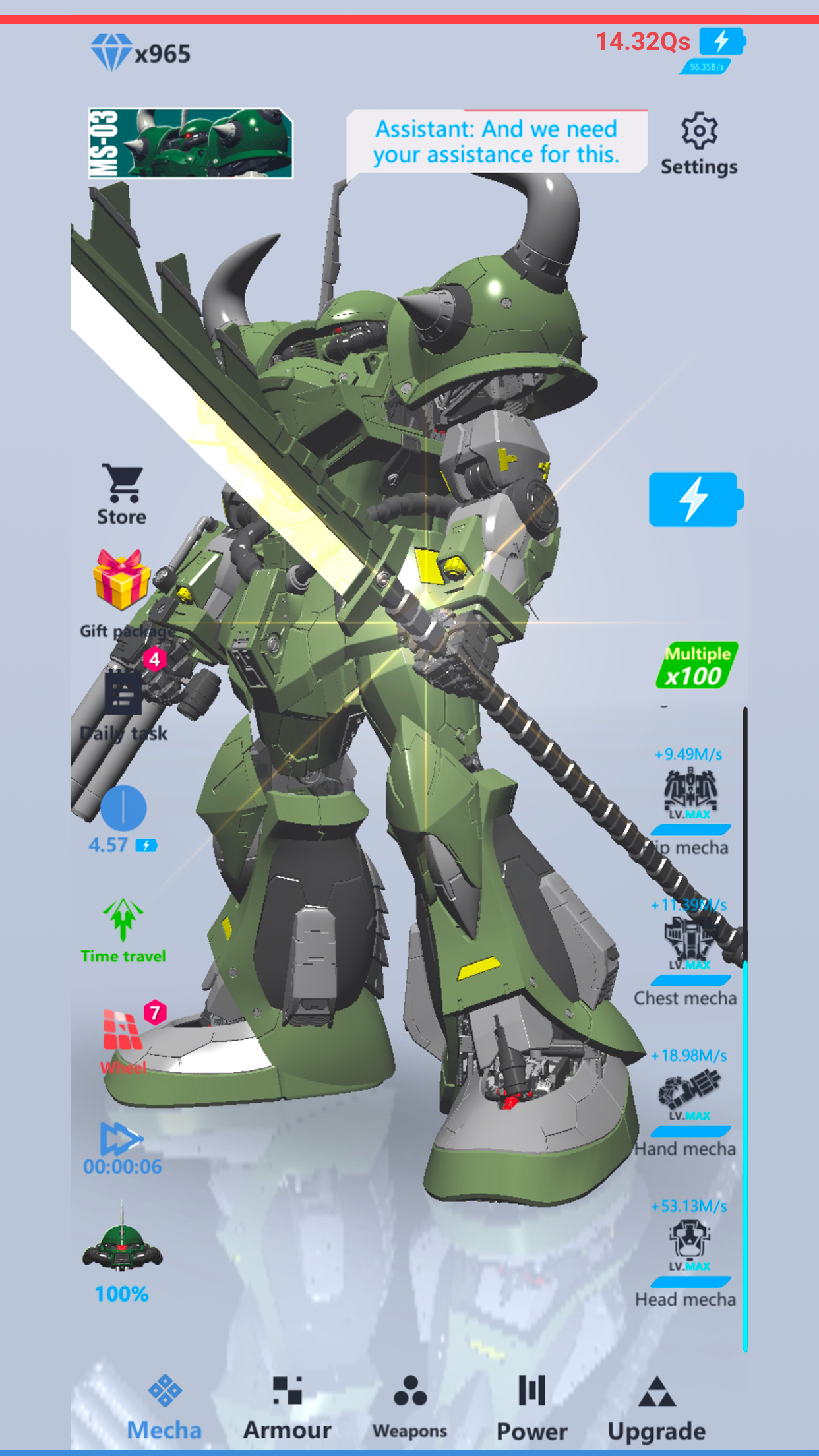 Screenshot 4 of Idle Robot 3D 