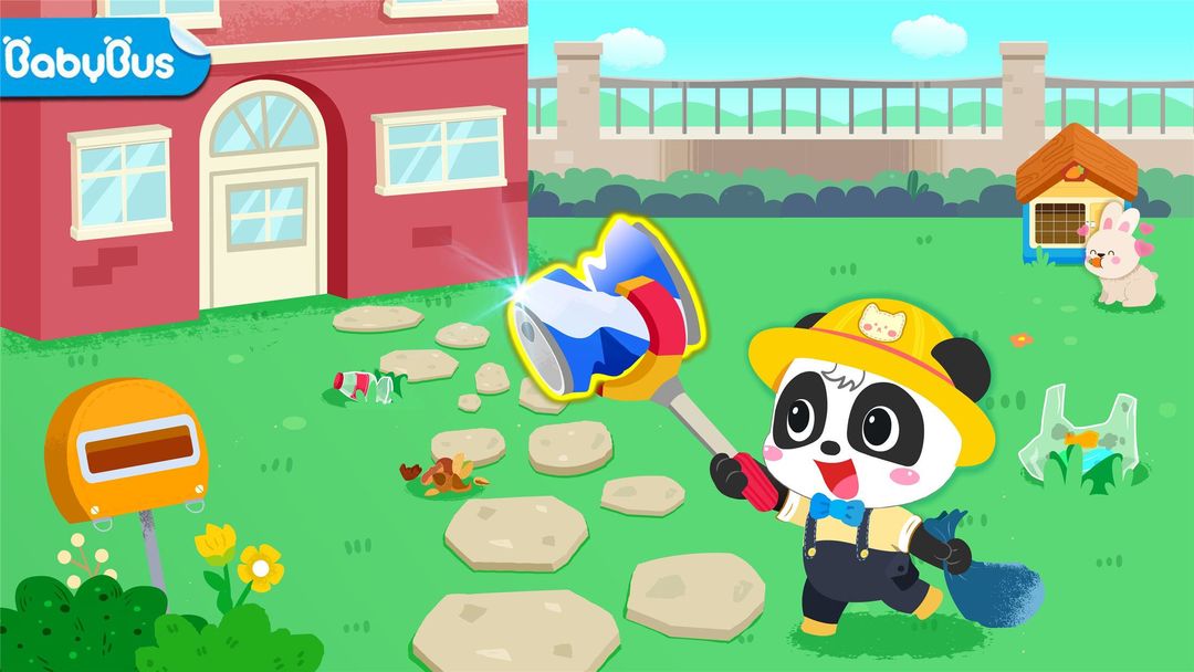 Screenshot of Baby Panda's Life: Cleanup