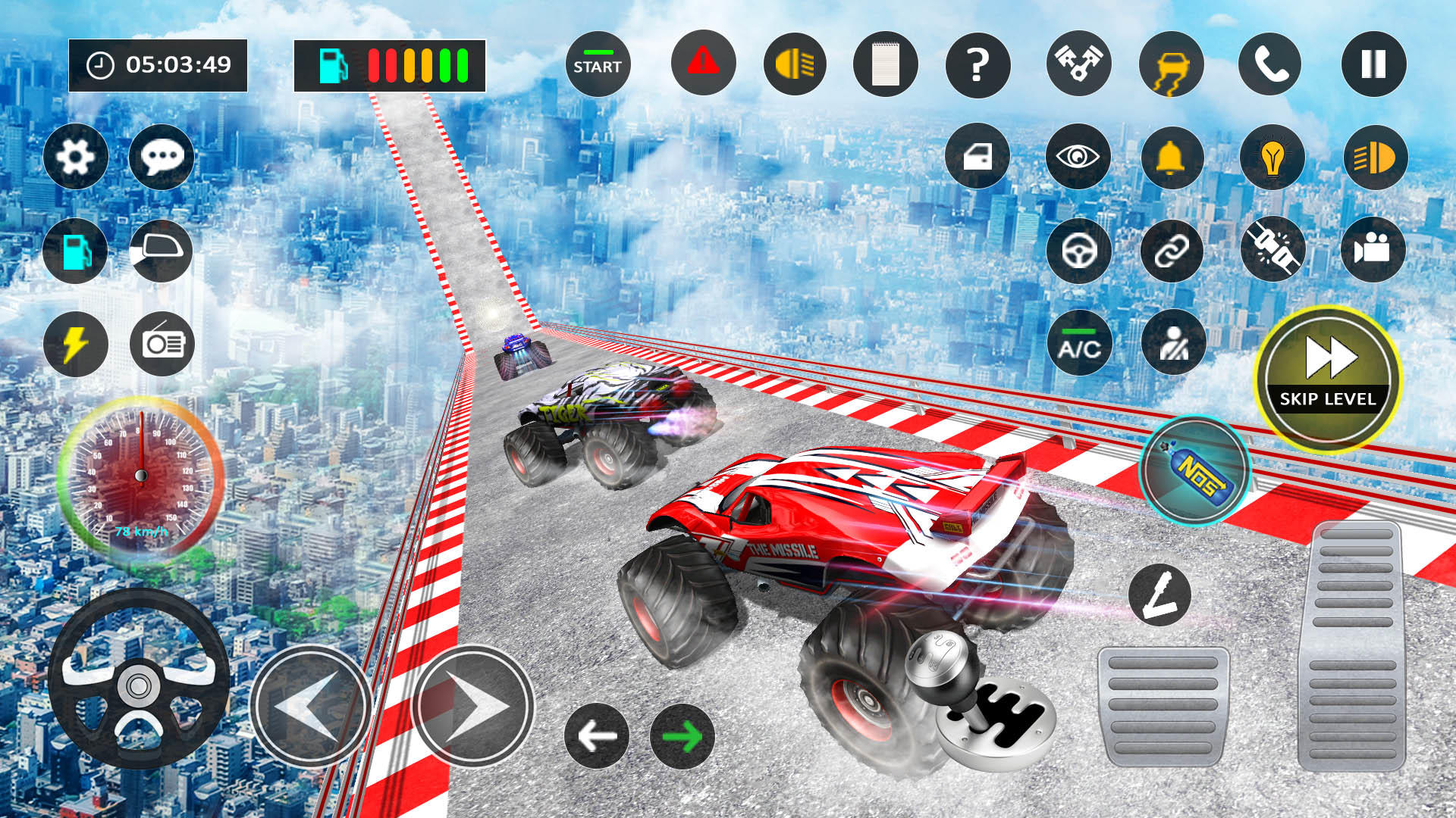 Ảnh chụp màn hình Extreme Monster Truck Games 3D