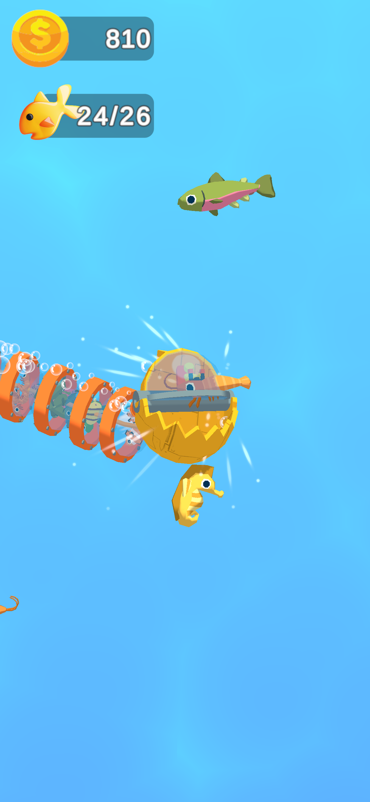 Captura de Tela do Jogo Fish Explorer