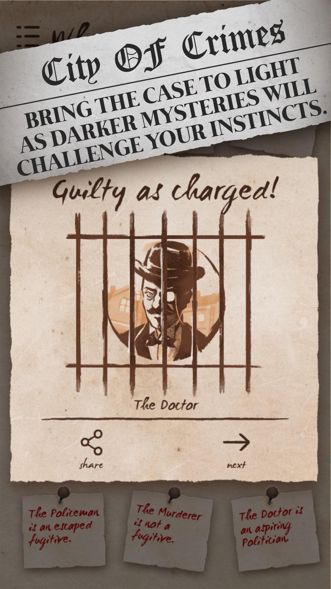 Mystery Case Files: Crime City Game Screenshot