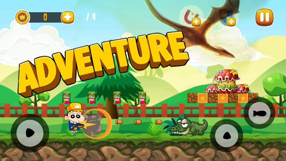 Shin Hero Jungle Fun Adventure screenshot game