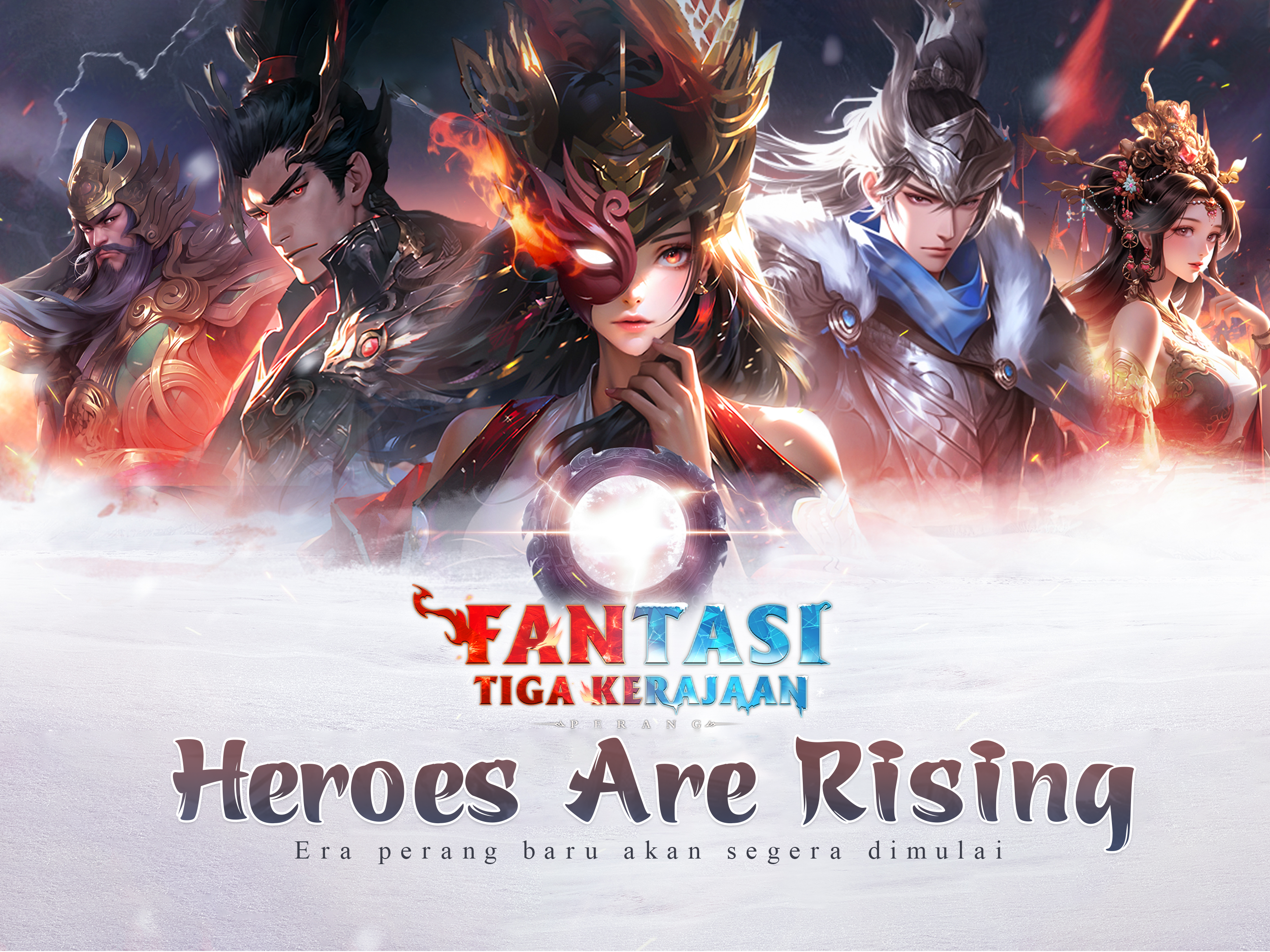 Fantasi Tiga Kerajaan:Perang Game Screenshot