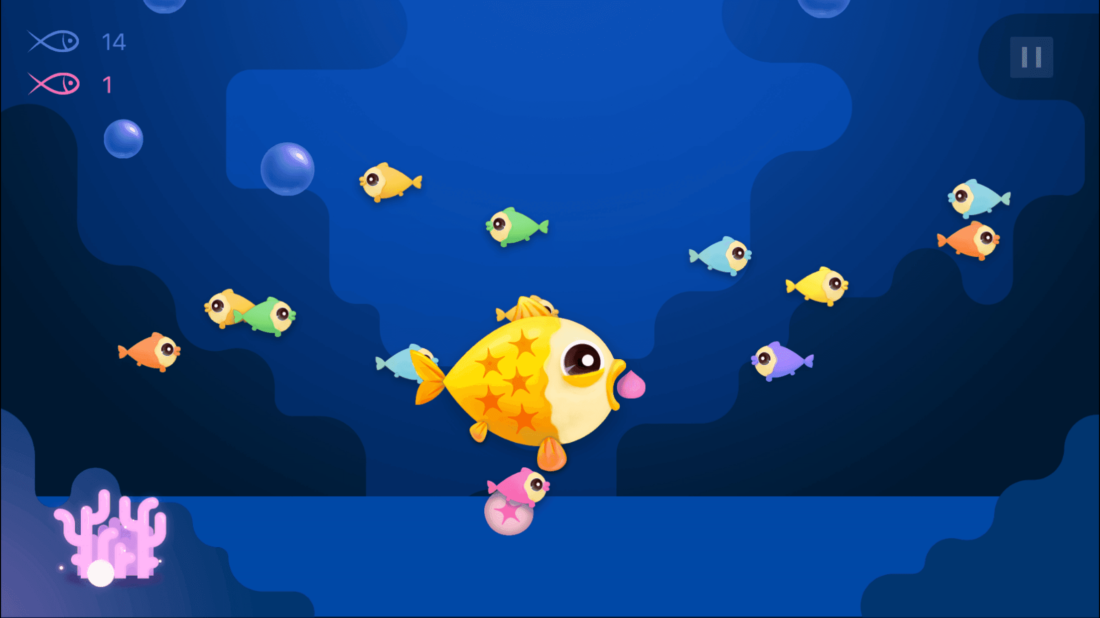 泡泡魚樂園-小小水族館 遊戲截圖