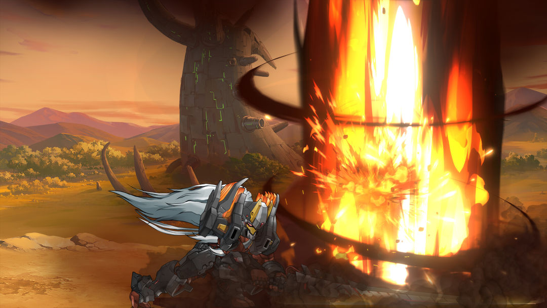 Screenshot of Iron Saga VS