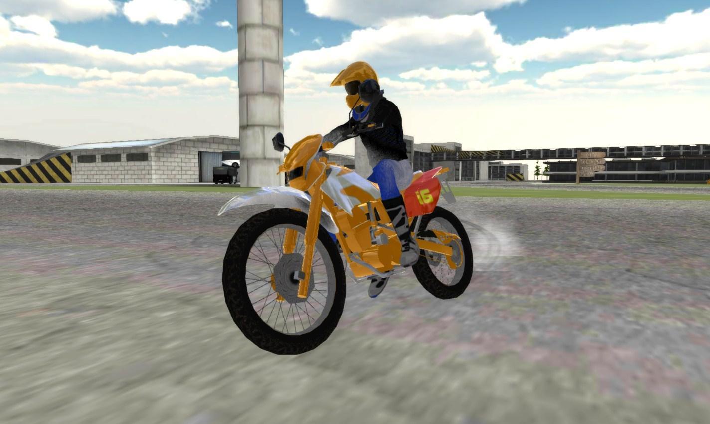 Cuplikan Layar Game Extreme Bike Race Driving
