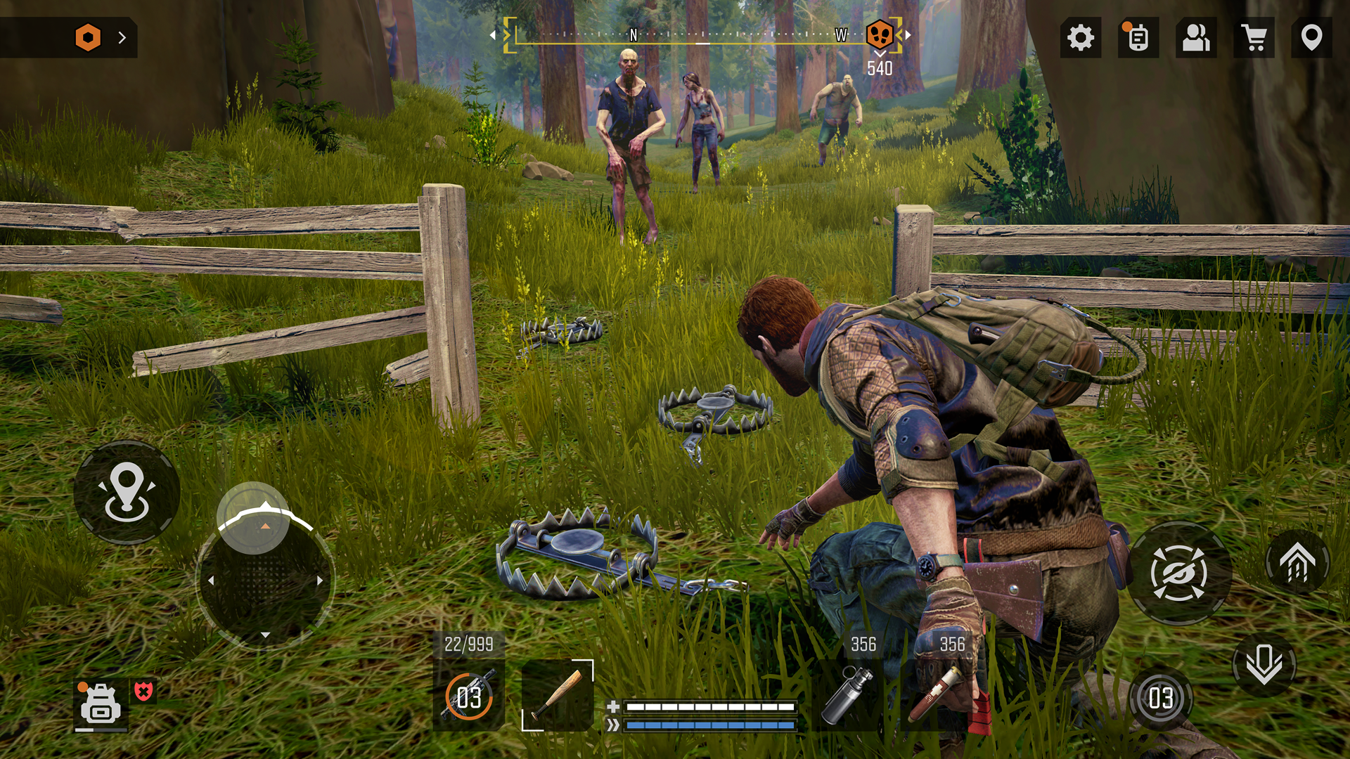 Screenshot of Lost Future: Zombie Survival