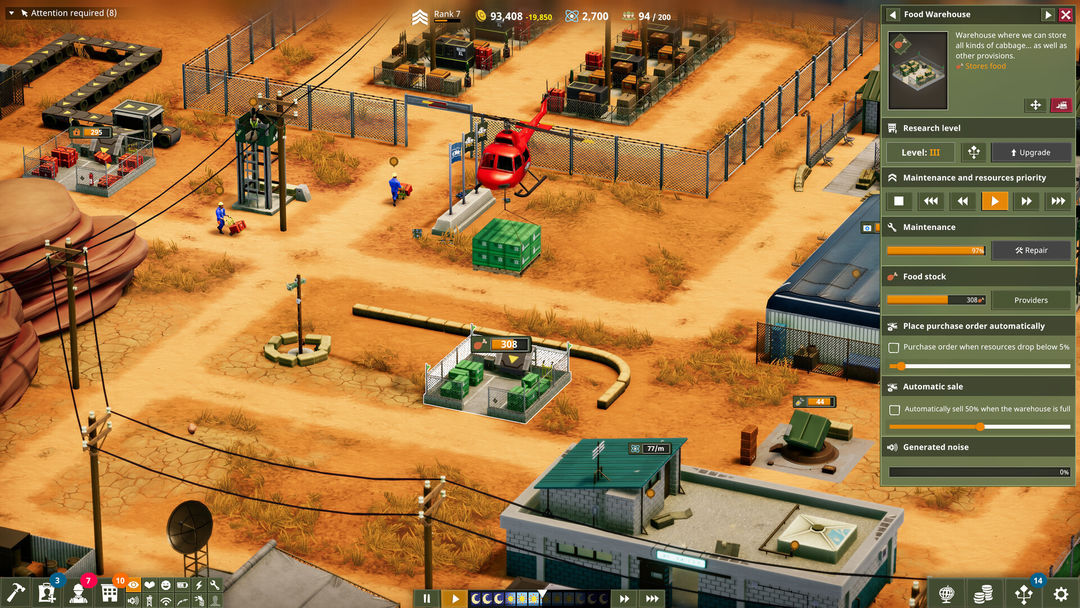 Screenshot of One Military Camp
