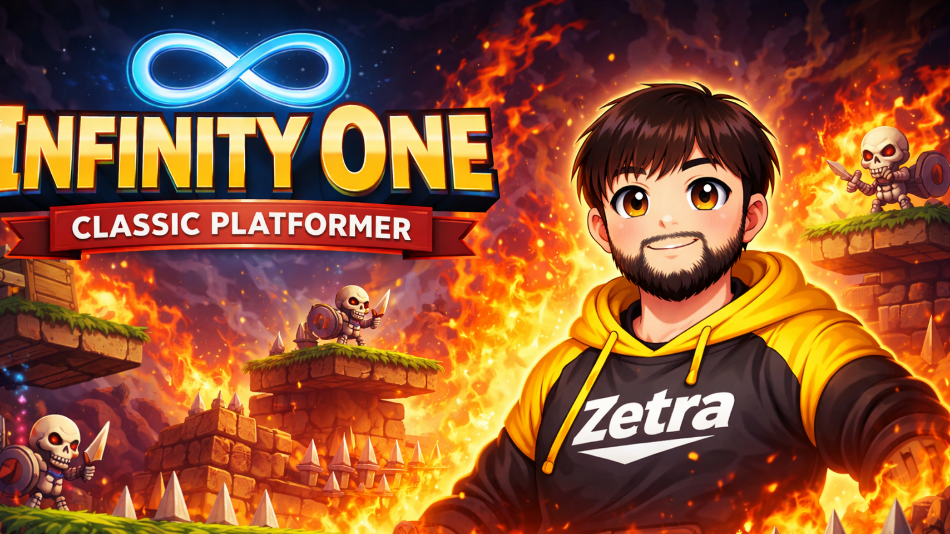 Infinity One - Classic Platformer Game Screenshot