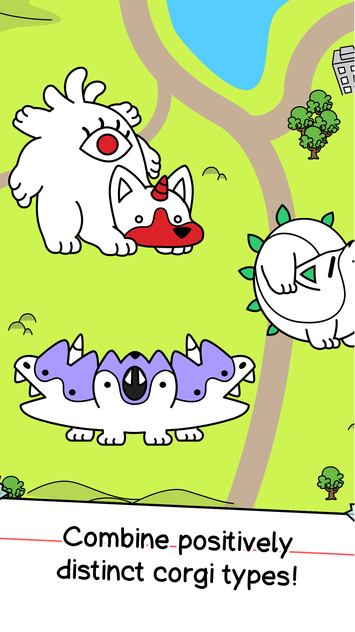 Cuplikan Layar Game Corgi Evolution: Shiba Dogs