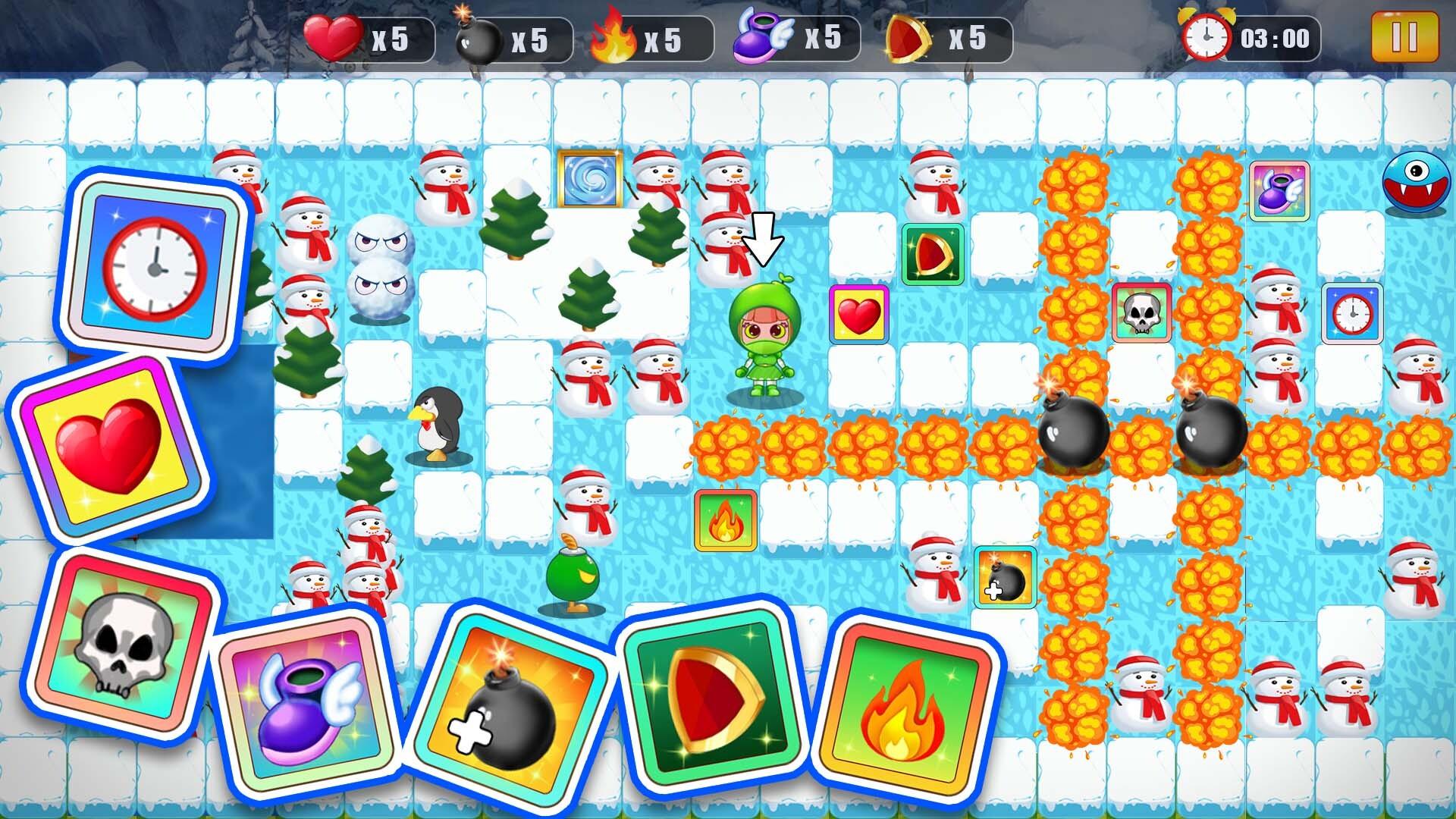 Bomber Battle : Bomb Man Arena Game Screenshot