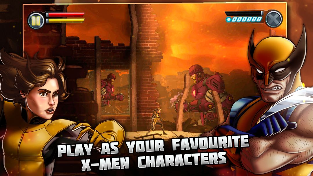 X-Men: Days of Future Past ภาพหน้าจอเกม