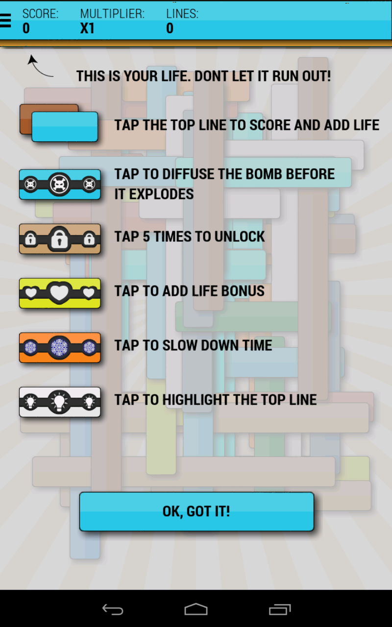 Lines! Game Screenshot