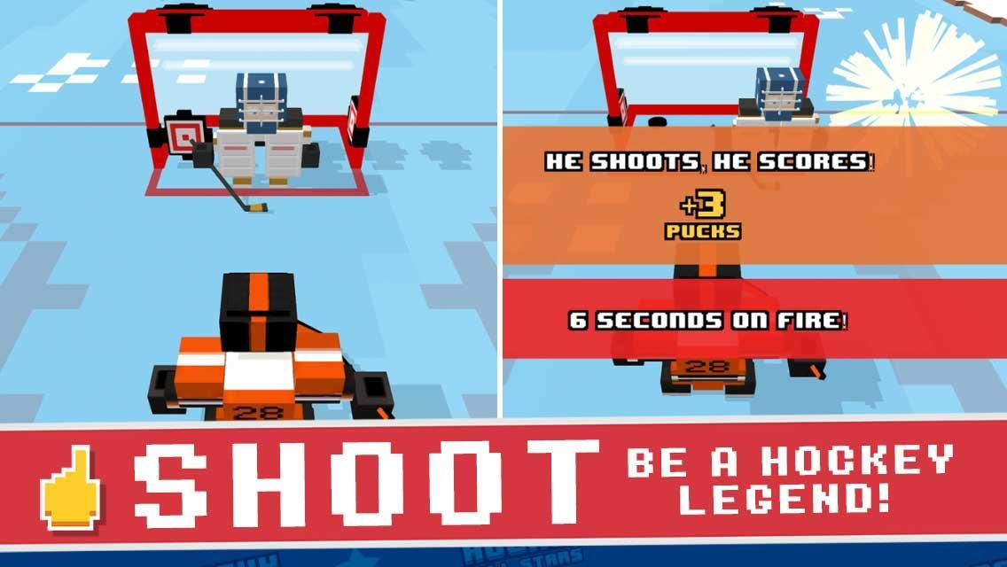 Blocky Hockey All-Stars Game Screenshot