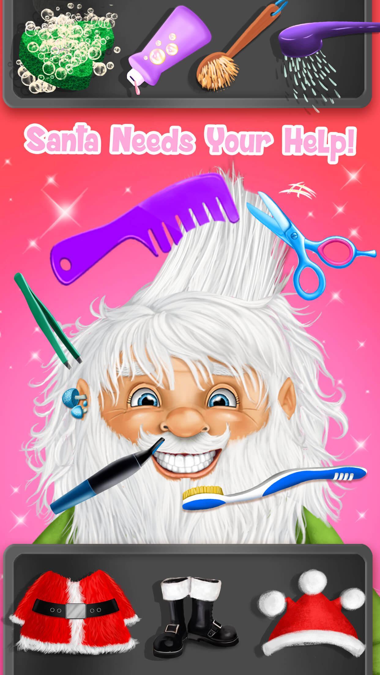 Cuplikan Layar Game Sweet Baby Girl Christmas 2