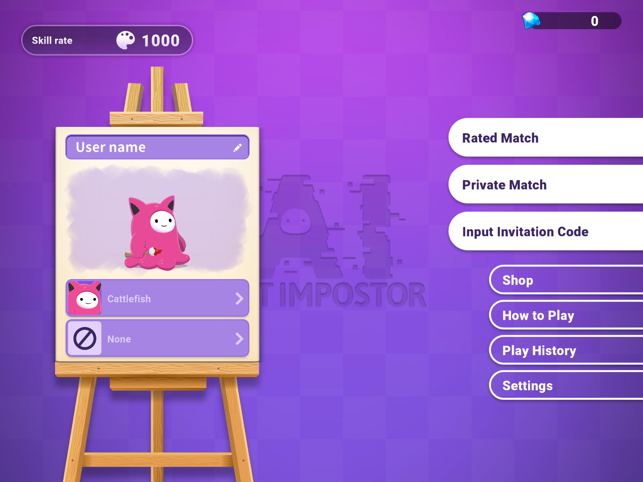 Captura de Pantalla del Juego AI: Art Impostor