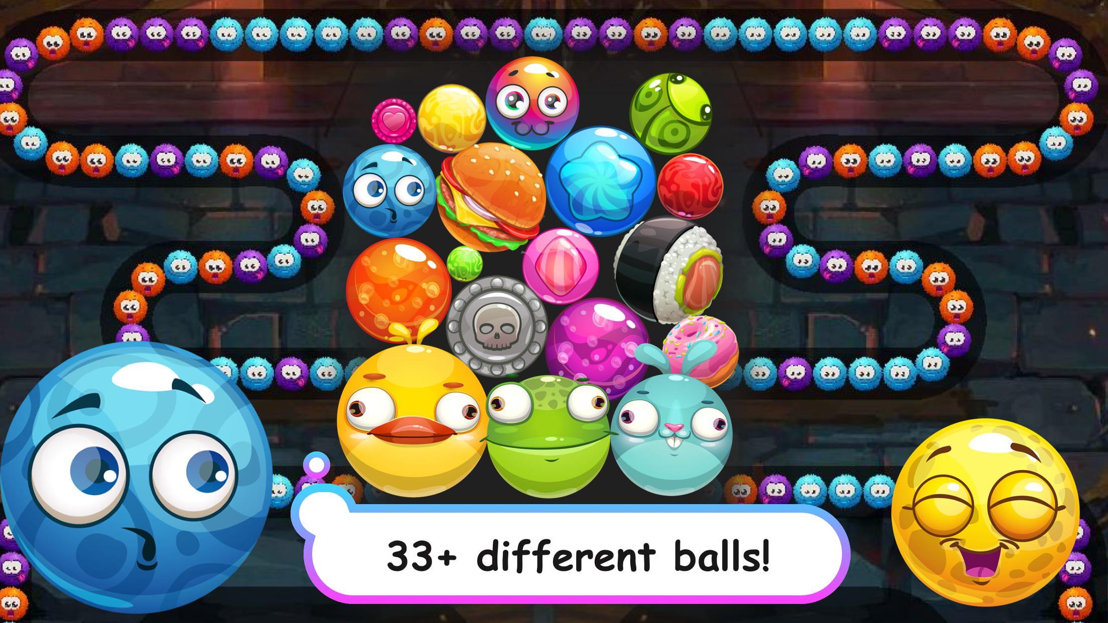 Скриншот игры Line Bubble Shooter: bubble shooter games