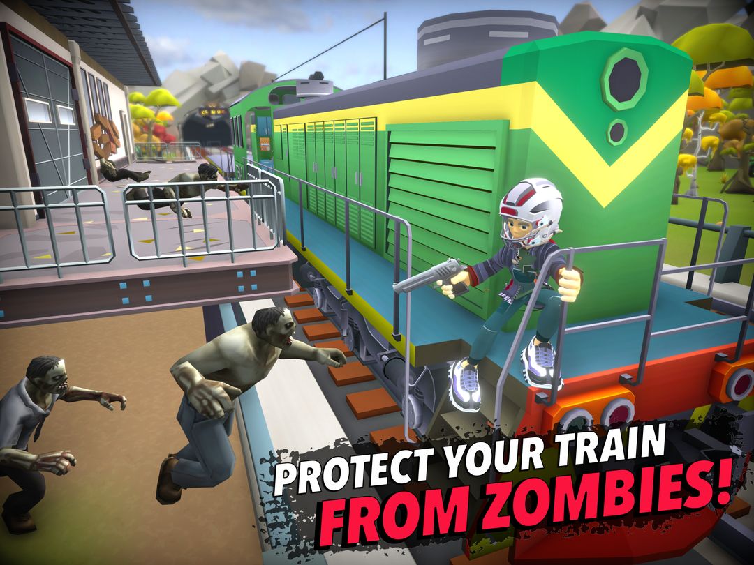 Zombie train - survival games ภาพหน้าจอเกม