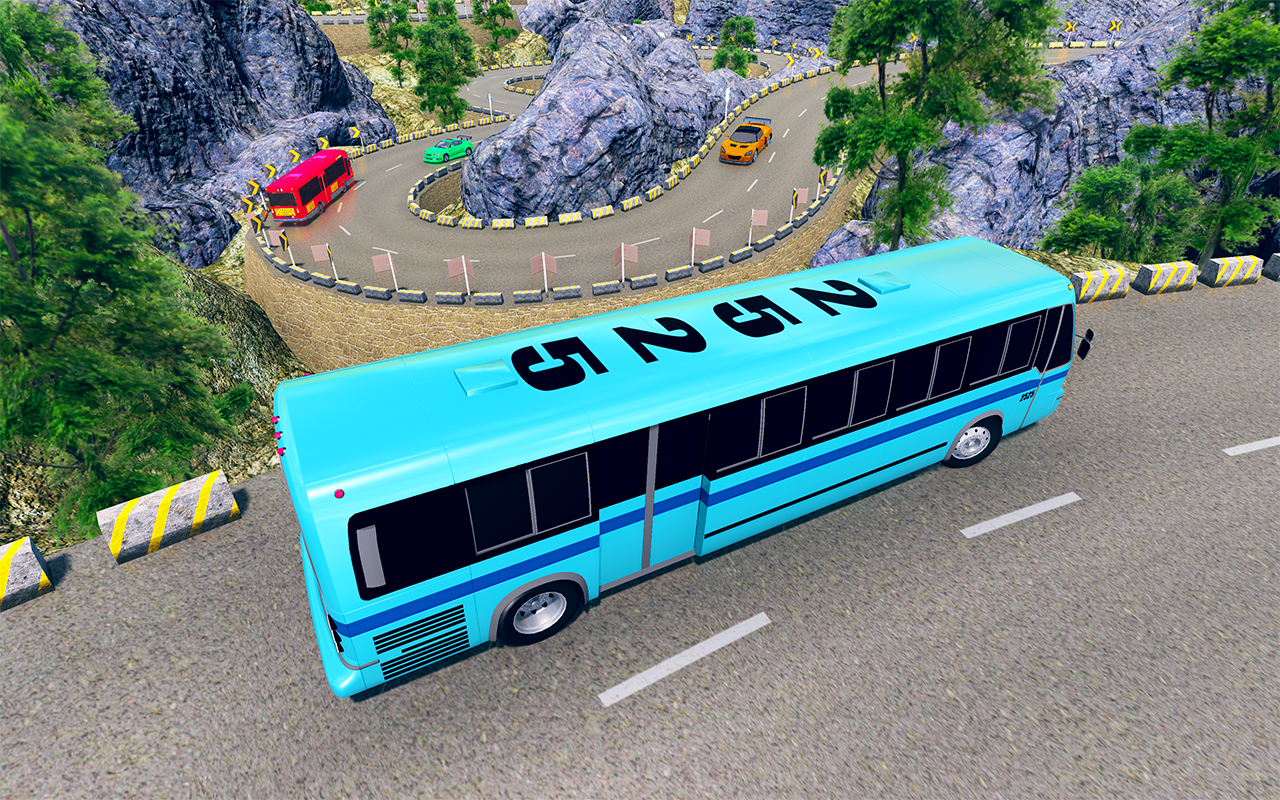 観光バス運転：道路バスシミュレータオフのキャプチャ
