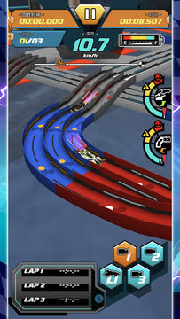 Cuplikan Layar Game 四驱传说 - 模拟四驱车赛车游戏!童年回忆降临手机时代!