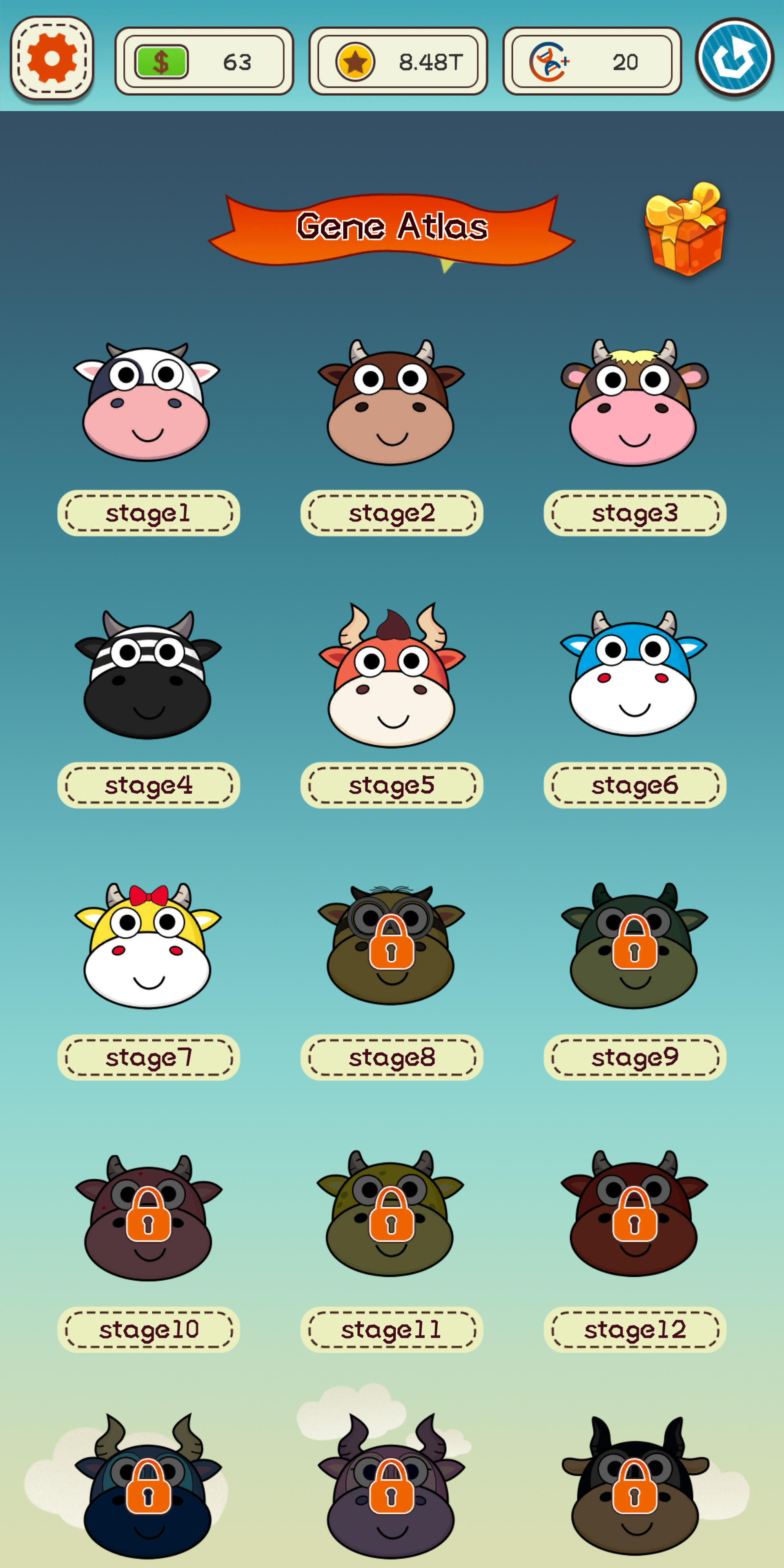 Screenshot of Idle Cow Tycoon
