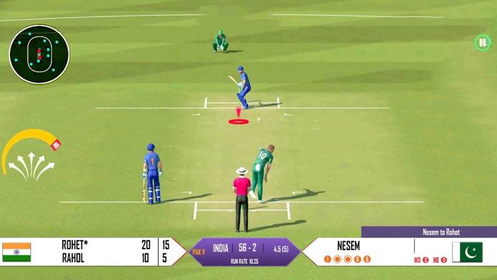 Screenshot 1 of World Cricket Games 2023 ကို ကစားပါ။ 