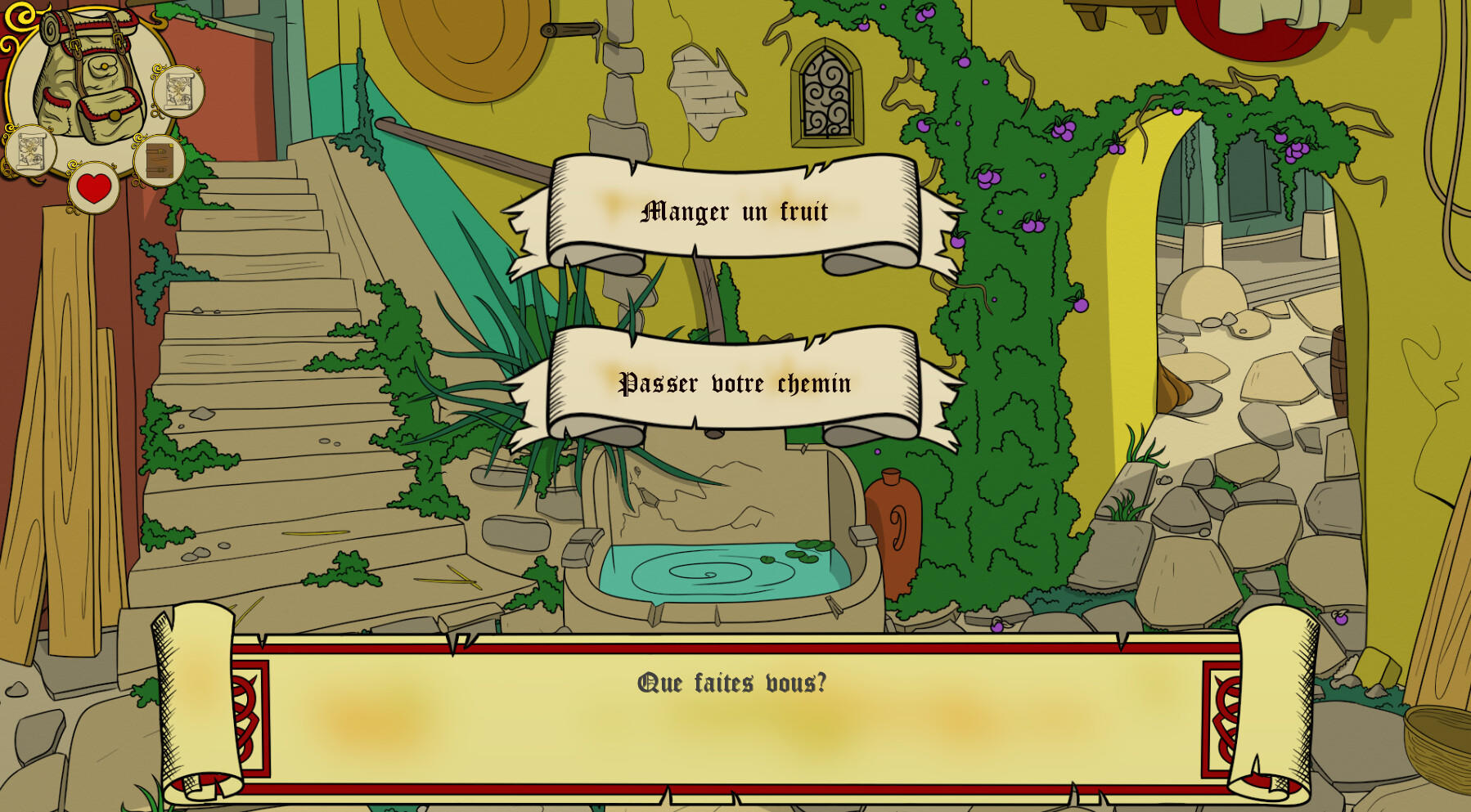 Astiel le Voleur - Le Mystère du Amaad Game Screenshot
