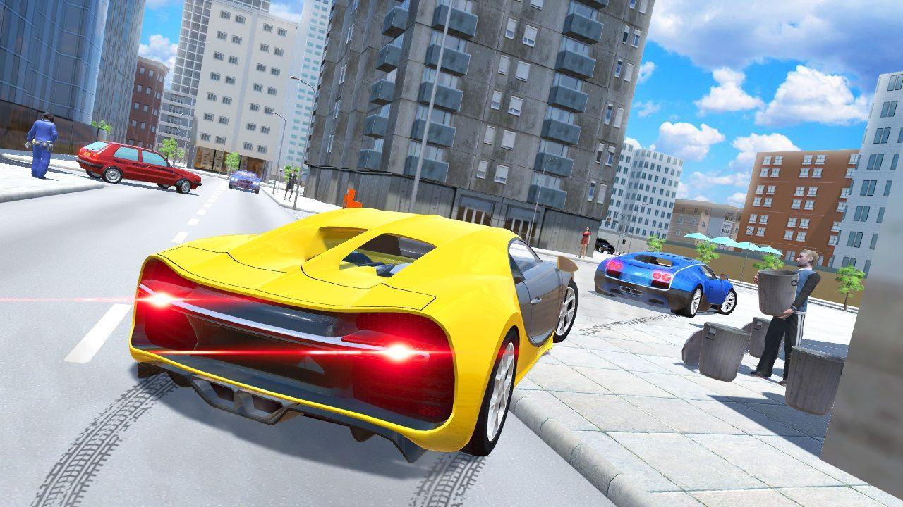 Captura de Tela do Jogo Hyper Car Driving Simulator