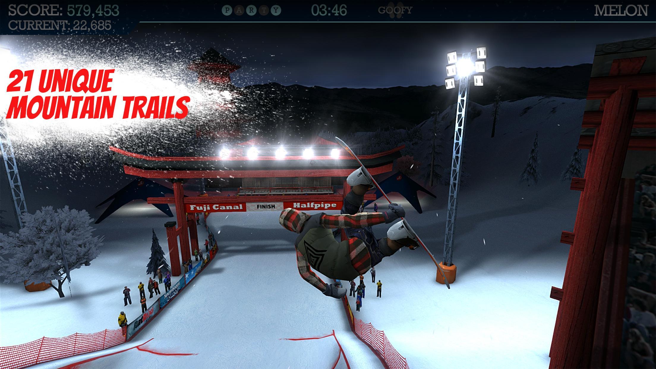 Snowboard Party Game Screenshot